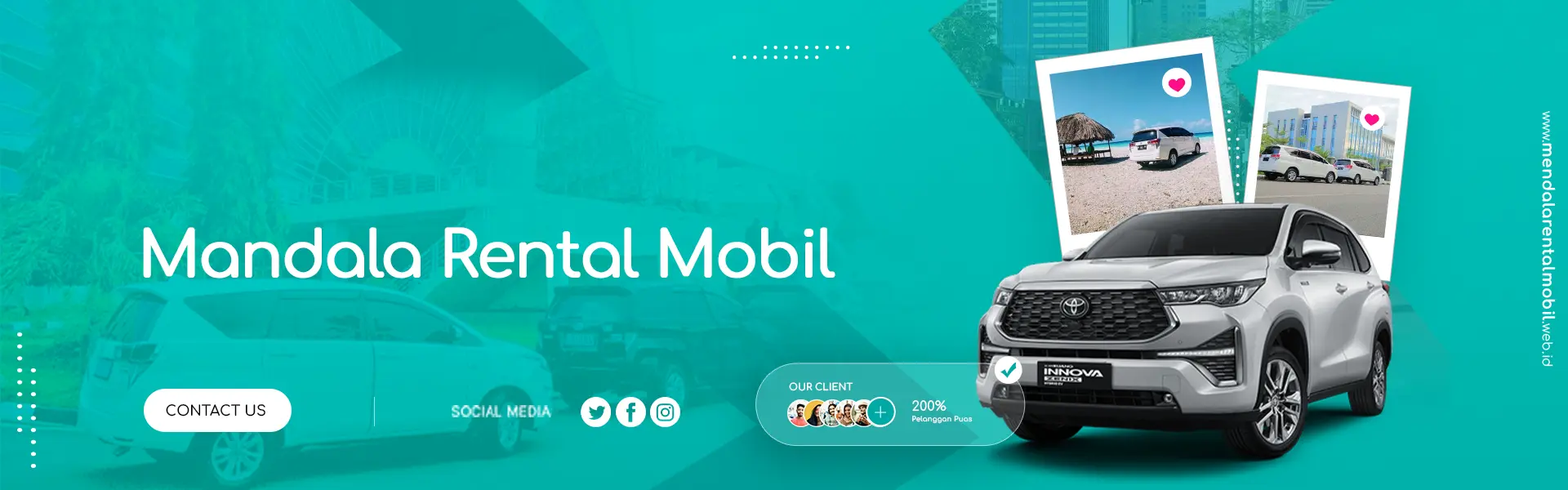 subheader Mandala Rental Mobil